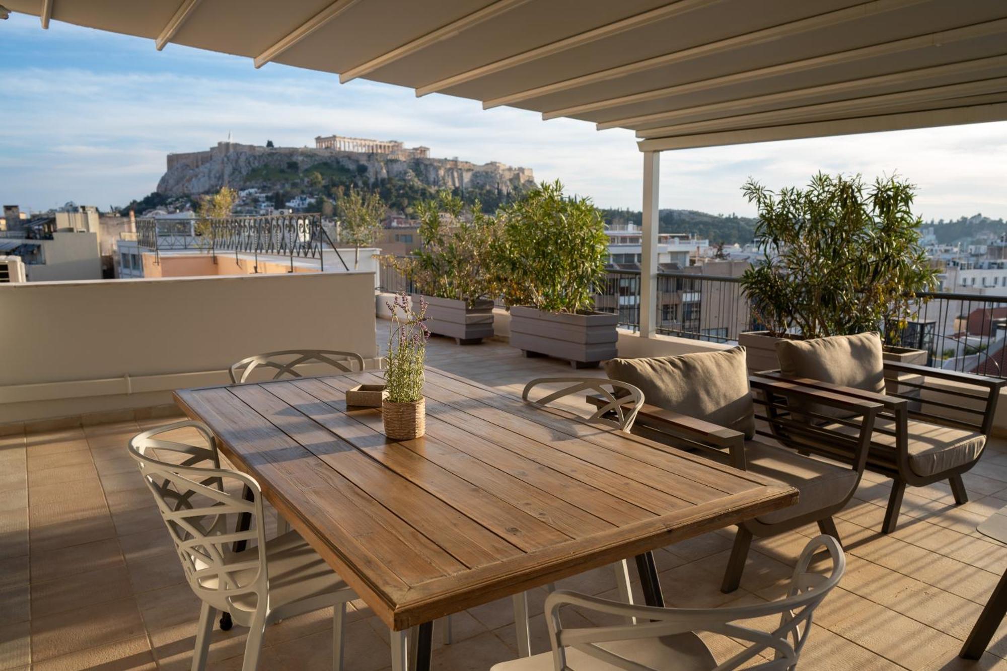 V&V Acropolis View Apartment أثينا المظهر الخارجي الصورة