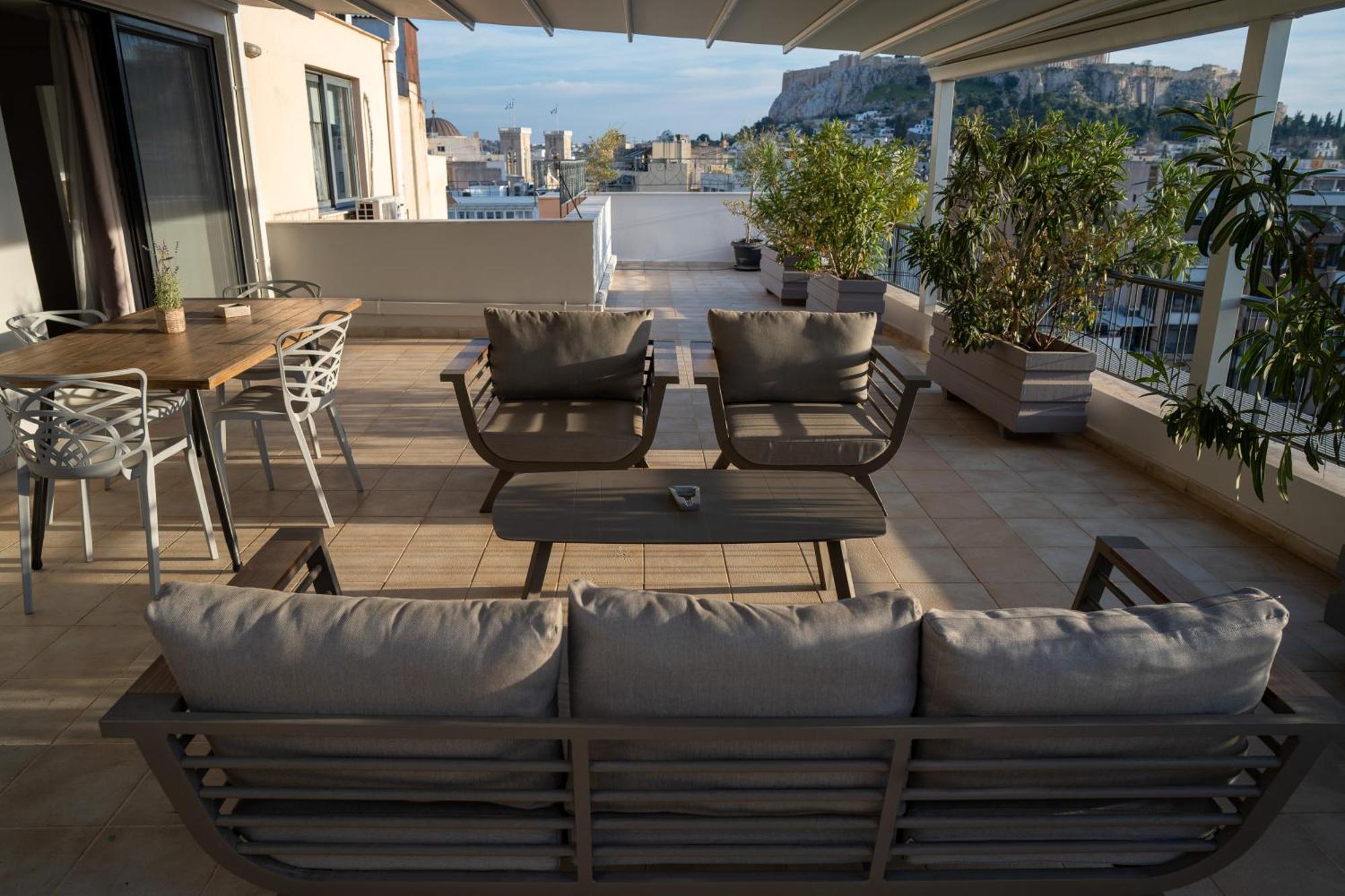 V&V Acropolis View Apartment أثينا المظهر الخارجي الصورة