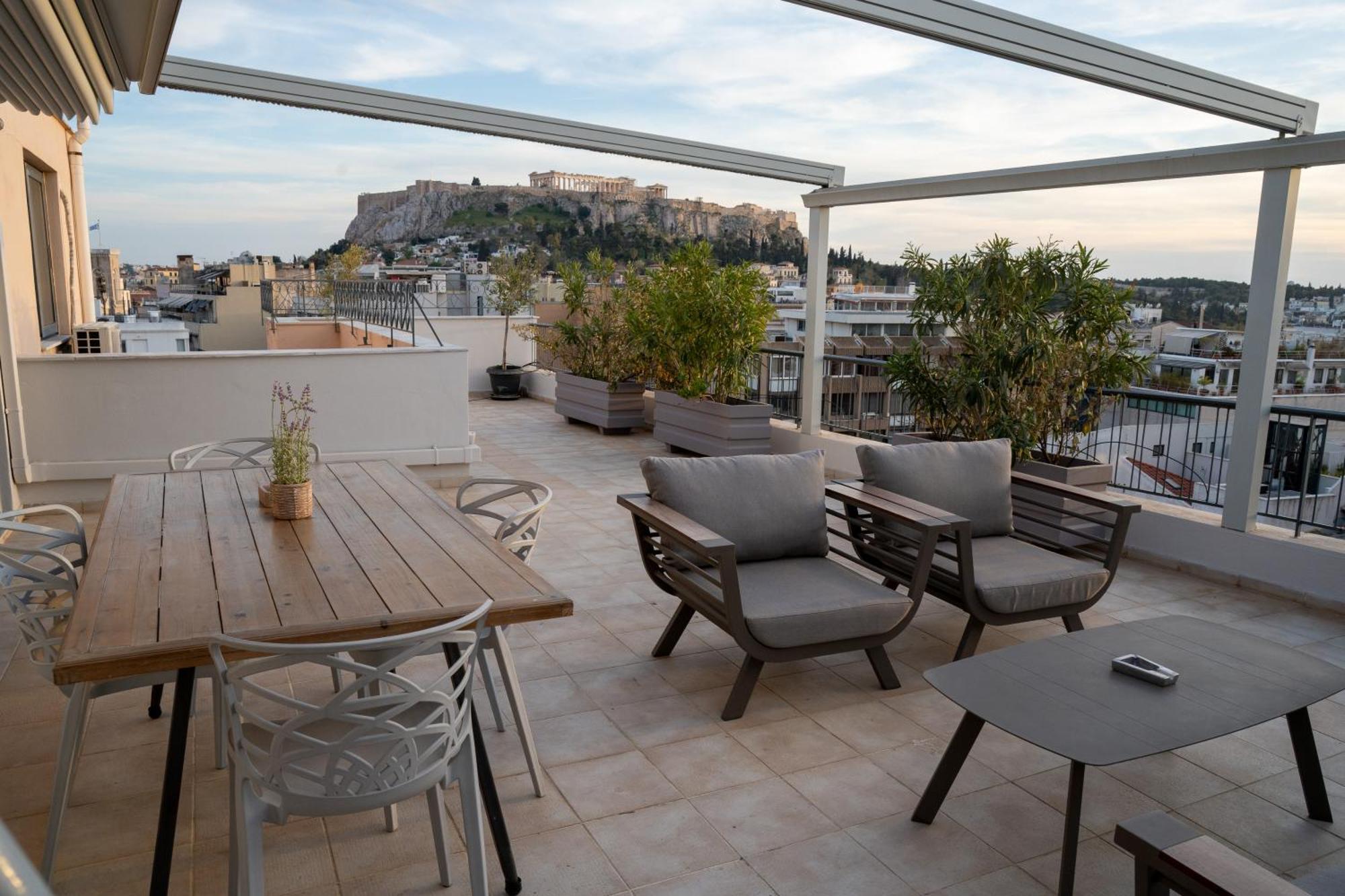 V&V Acropolis View Apartment أثينا المظهر الخارجي الصورة